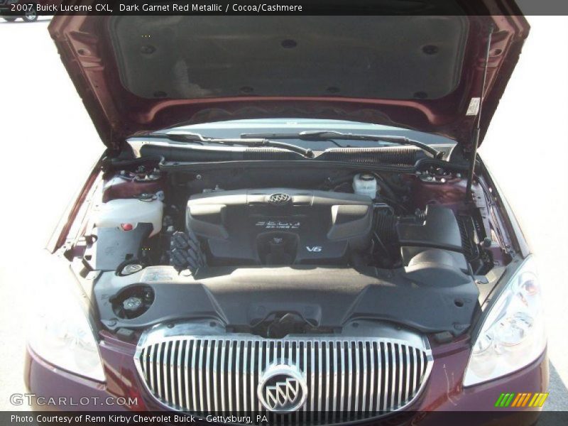 Dark Garnet Red Metallic / Cocoa/Cashmere 2007 Buick Lucerne CXL