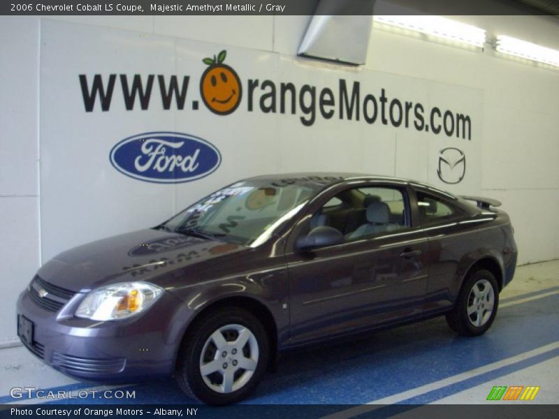 Majestic Amethyst Metallic / Gray 2006 Chevrolet Cobalt LS Coupe