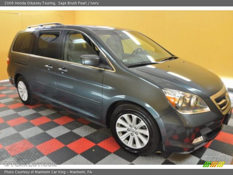 Sage Brush Pearl / Ivory 2006 Honda Odyssey Touring