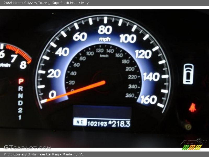 Sage Brush Pearl / Ivory 2006 Honda Odyssey Touring