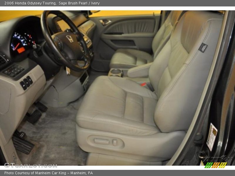 Sage Brush Pearl / Ivory 2006 Honda Odyssey Touring