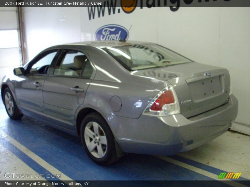 Tungsten Grey Metallic / Camel 2007 Ford Fusion SE
