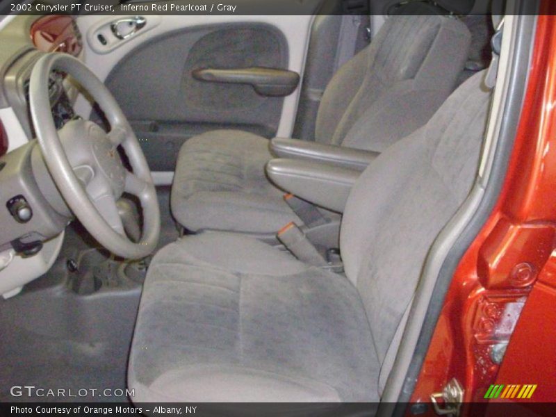 Inferno Red Pearlcoat / Gray 2002 Chrysler PT Cruiser