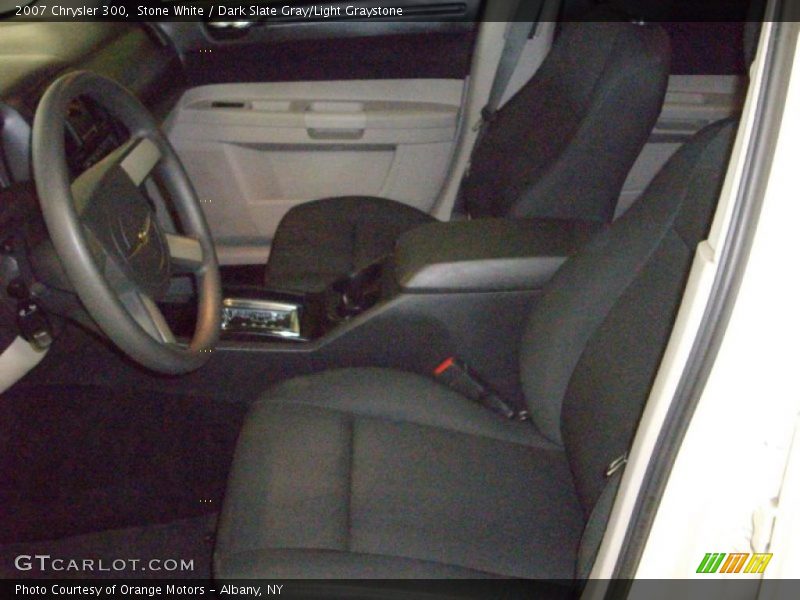 Stone White / Dark Slate Gray/Light Graystone 2007 Chrysler 300