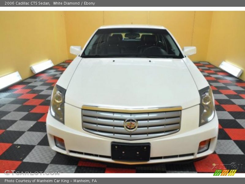 White Diamond / Ebony 2006 Cadillac CTS Sedan