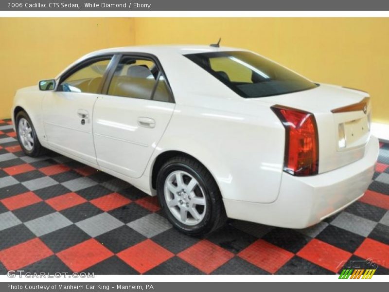 White Diamond / Ebony 2006 Cadillac CTS Sedan