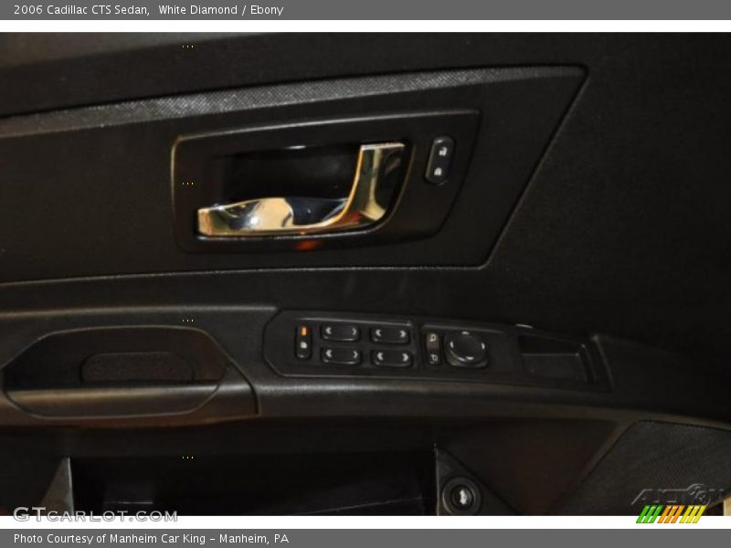 White Diamond / Ebony 2006 Cadillac CTS Sedan