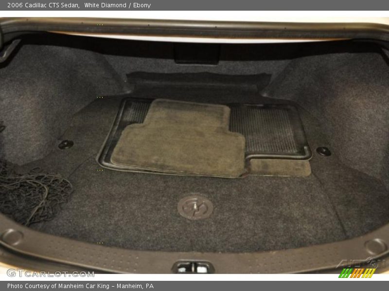 White Diamond / Ebony 2006 Cadillac CTS Sedan