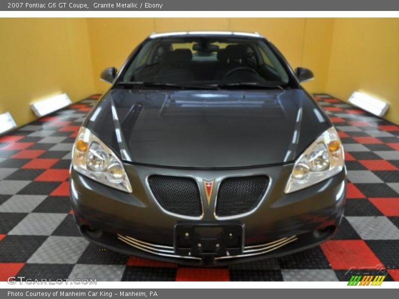 Granite Metallic / Ebony 2007 Pontiac G6 GT Coupe