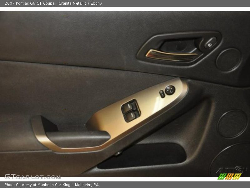 Granite Metallic / Ebony 2007 Pontiac G6 GT Coupe
