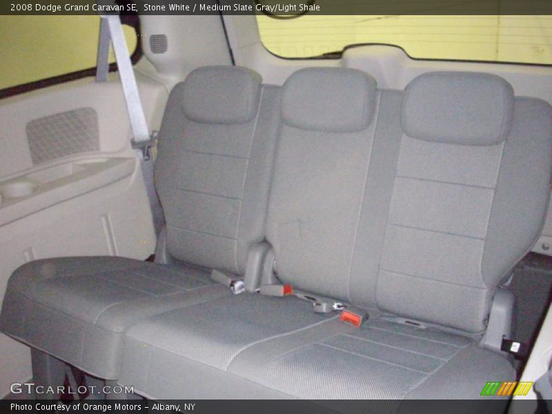 Stone White / Medium Slate Gray/Light Shale 2008 Dodge Grand Caravan SE