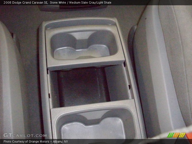 Stone White / Medium Slate Gray/Light Shale 2008 Dodge Grand Caravan SE
