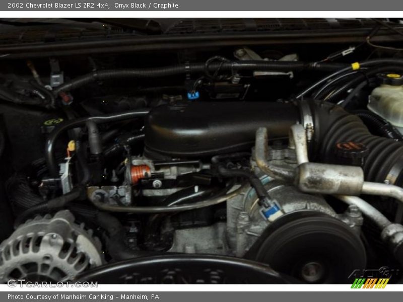 Onyx Black / Graphite 2002 Chevrolet Blazer LS ZR2 4x4
