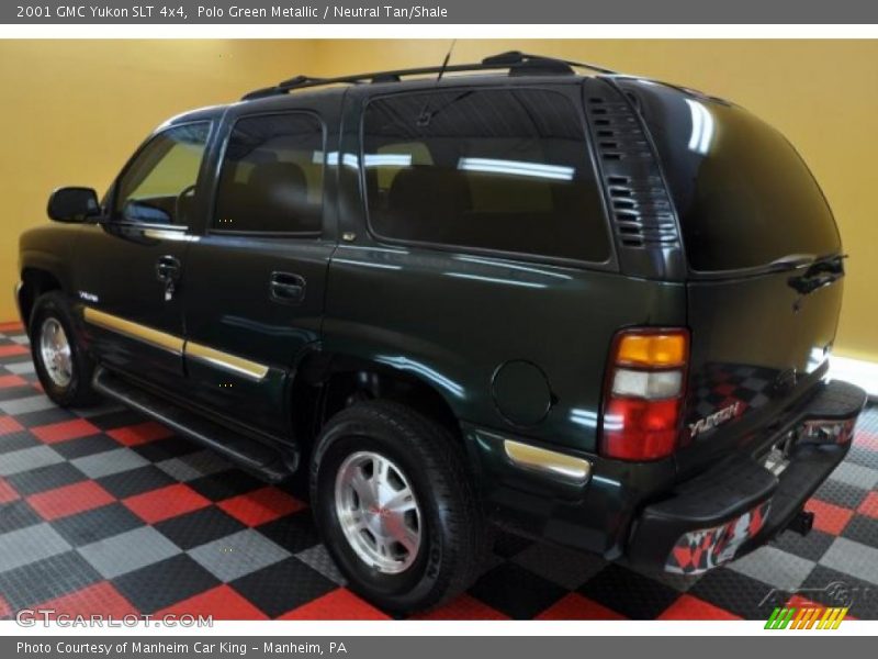 Polo Green Metallic / Neutral Tan/Shale 2001 GMC Yukon SLT 4x4