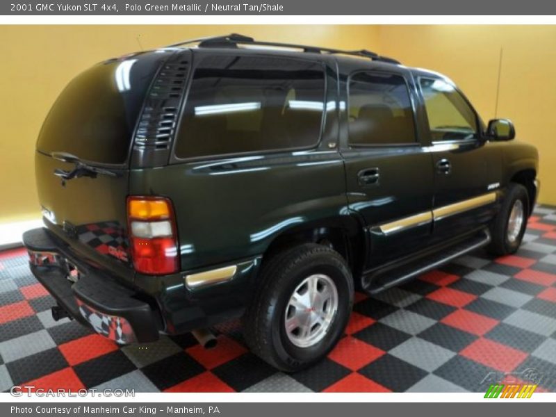 Polo Green Metallic / Neutral Tan/Shale 2001 GMC Yukon SLT 4x4
