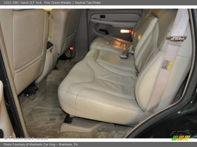 Polo Green Metallic / Neutral Tan/Shale 2001 GMC Yukon SLT 4x4