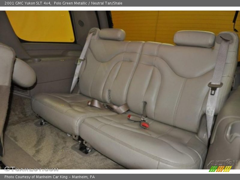 Polo Green Metallic / Neutral Tan/Shale 2001 GMC Yukon SLT 4x4