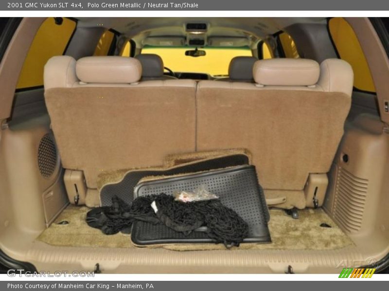 Polo Green Metallic / Neutral Tan/Shale 2001 GMC Yukon SLT 4x4