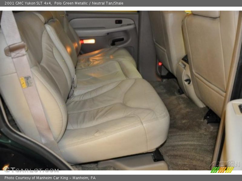 Polo Green Metallic / Neutral Tan/Shale 2001 GMC Yukon SLT 4x4