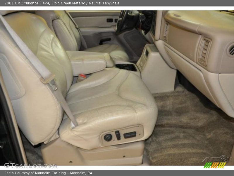Polo Green Metallic / Neutral Tan/Shale 2001 GMC Yukon SLT 4x4