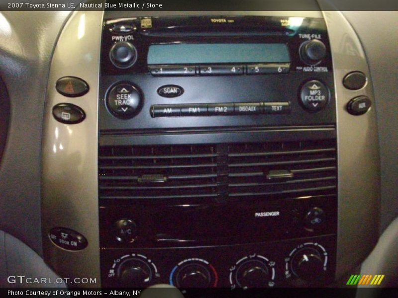 Nautical Blue Metallic / Stone 2007 Toyota Sienna LE
