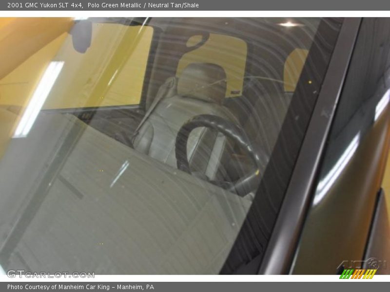 Polo Green Metallic / Neutral Tan/Shale 2001 GMC Yukon SLT 4x4