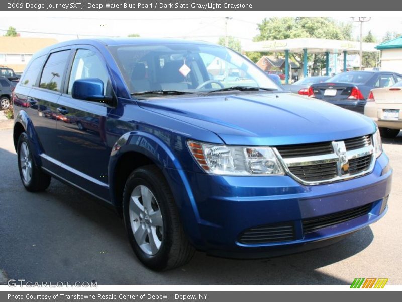 Deep Water Blue Pearl / Dark Slate Gray/Light Graystone 2009 Dodge Journey SXT