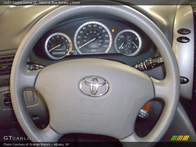 Nautical Blue Metallic / Stone 2007 Toyota Sienna LE