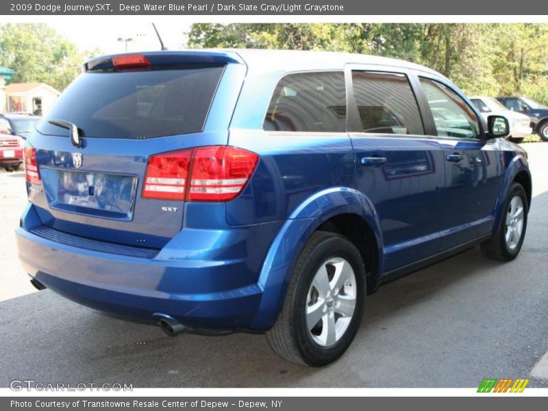 Deep Water Blue Pearl / Dark Slate Gray/Light Graystone 2009 Dodge Journey SXT