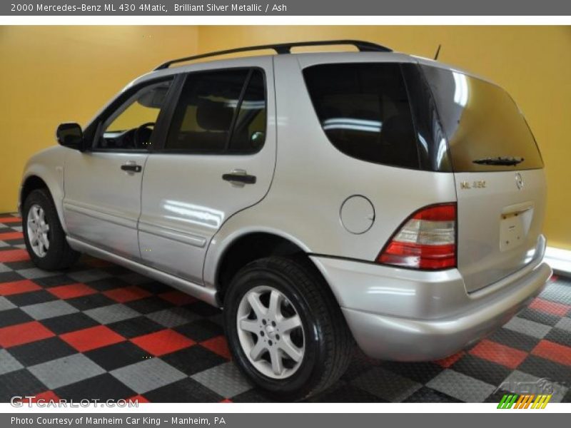 Brilliant Silver Metallic / Ash 2000 Mercedes-Benz ML 430 4Matic