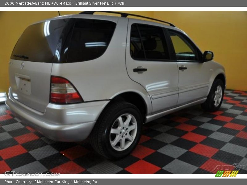 Brilliant Silver Metallic / Ash 2000 Mercedes-Benz ML 430 4Matic