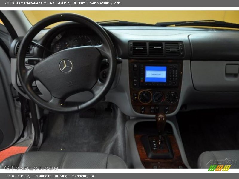 Brilliant Silver Metallic / Ash 2000 Mercedes-Benz ML 430 4Matic