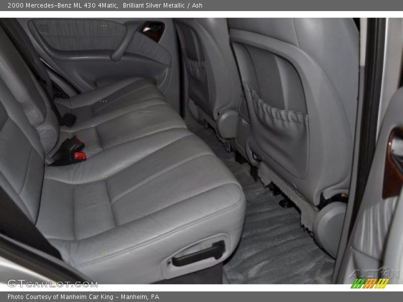 Brilliant Silver Metallic / Ash 2000 Mercedes-Benz ML 430 4Matic