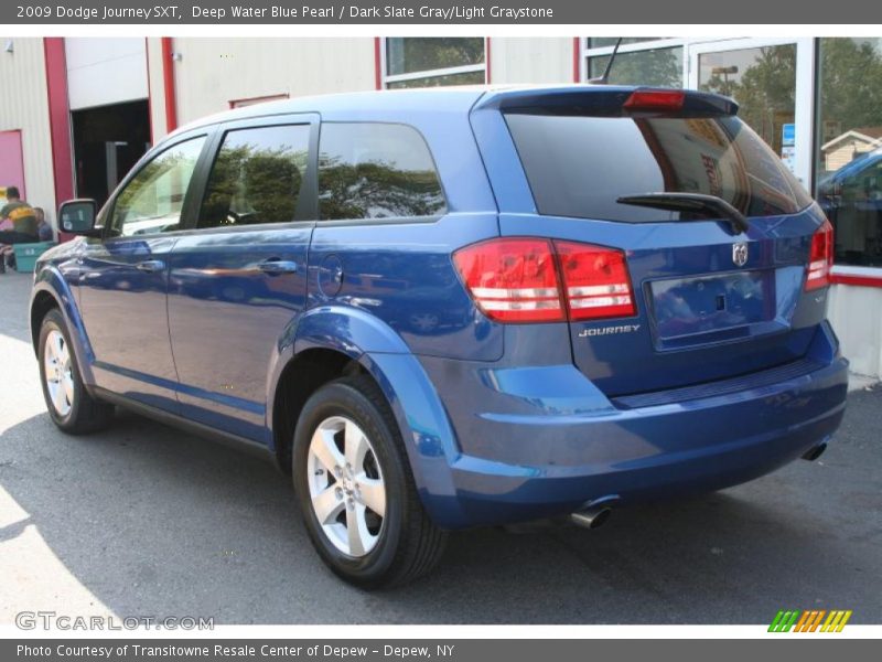 Deep Water Blue Pearl / Dark Slate Gray/Light Graystone 2009 Dodge Journey SXT