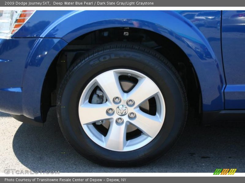 Deep Water Blue Pearl / Dark Slate Gray/Light Graystone 2009 Dodge Journey SXT