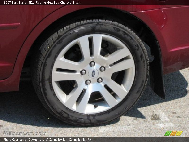 Redfire Metallic / Charcoal Black 2007 Ford Fusion SEL