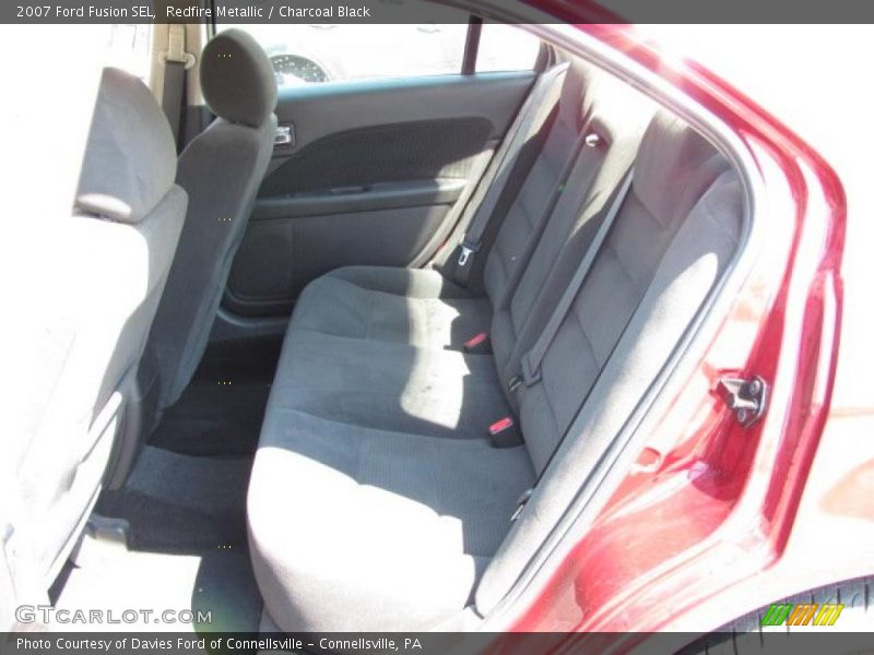 Redfire Metallic / Charcoal Black 2007 Ford Fusion SEL