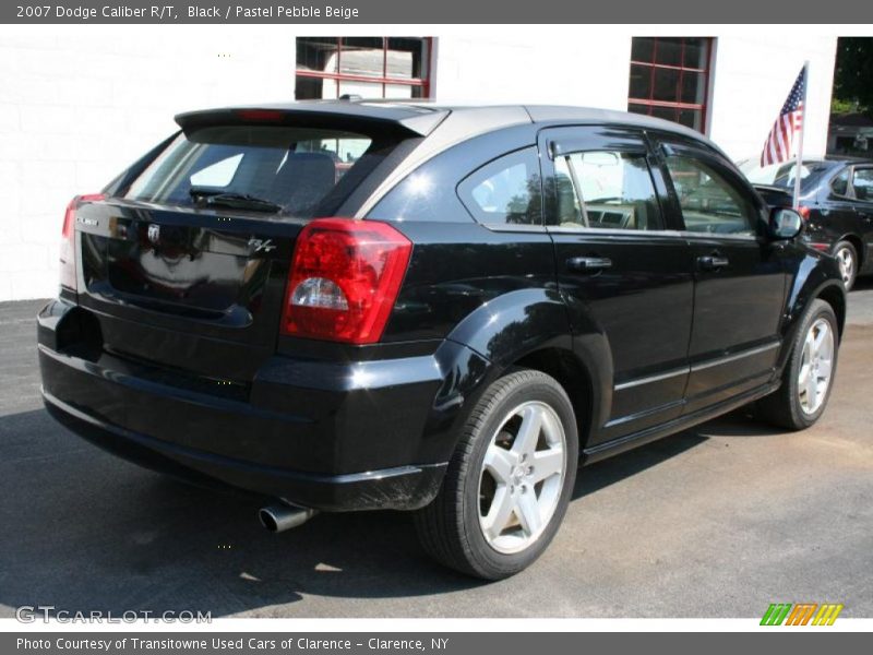 Black / Pastel Pebble Beige 2007 Dodge Caliber R/T