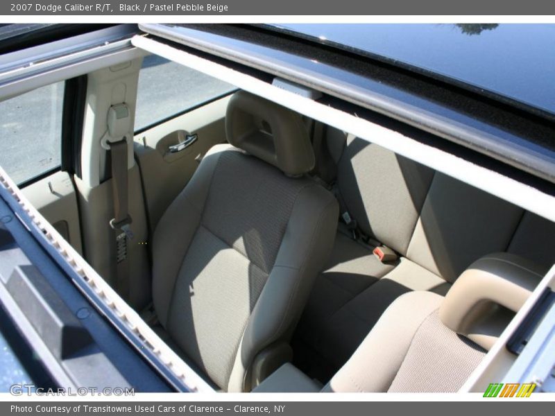 Black / Pastel Pebble Beige 2007 Dodge Caliber R/T