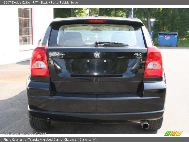 Black / Pastel Pebble Beige 2007 Dodge Caliber R/T
