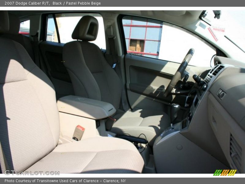 Black / Pastel Pebble Beige 2007 Dodge Caliber R/T