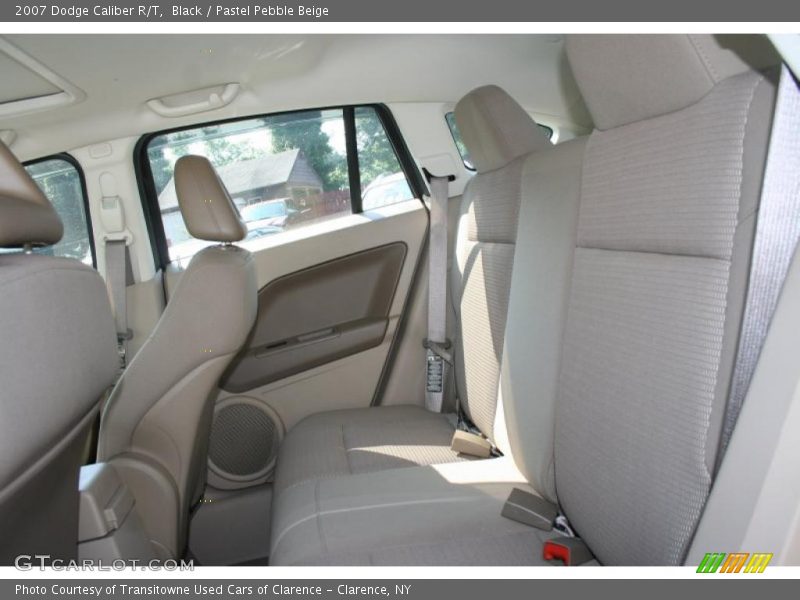 Black / Pastel Pebble Beige 2007 Dodge Caliber R/T