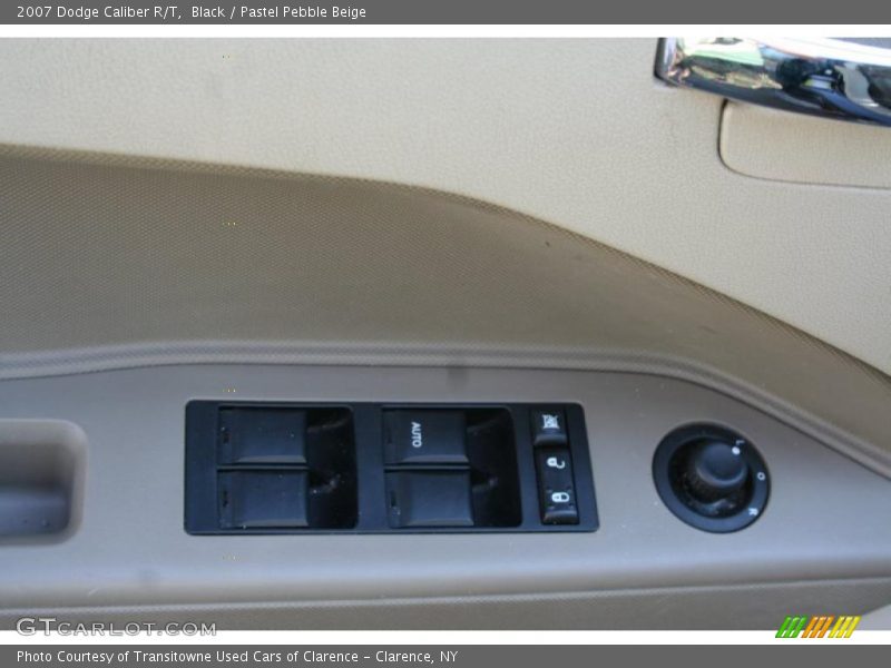 Black / Pastel Pebble Beige 2007 Dodge Caliber R/T