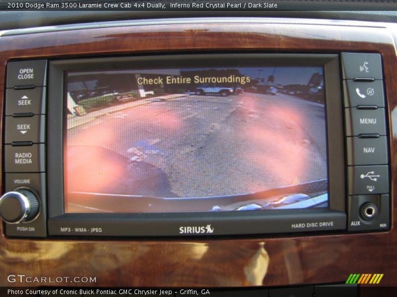 Inferno Red Crystal Pearl / Dark Slate 2010 Dodge Ram 3500 Laramie Crew Cab 4x4 Dually
