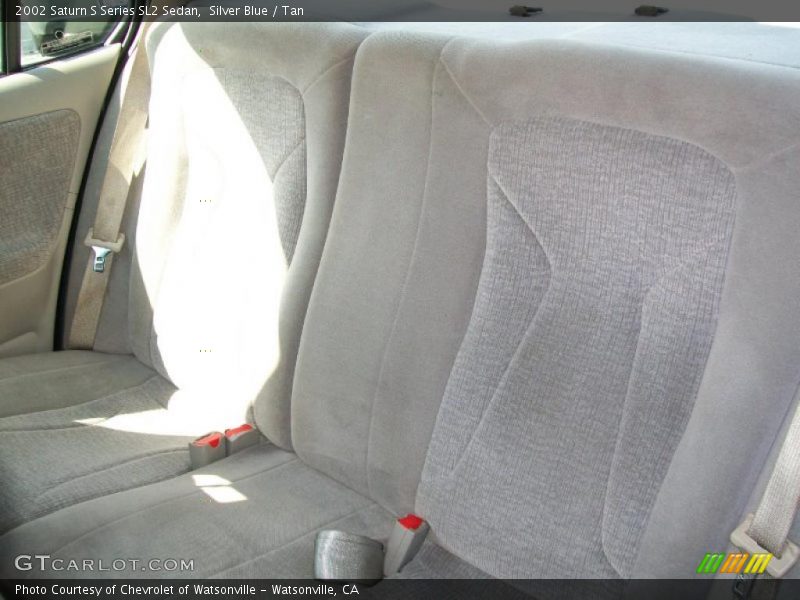 Silver Blue / Tan 2002 Saturn S Series SL2 Sedan