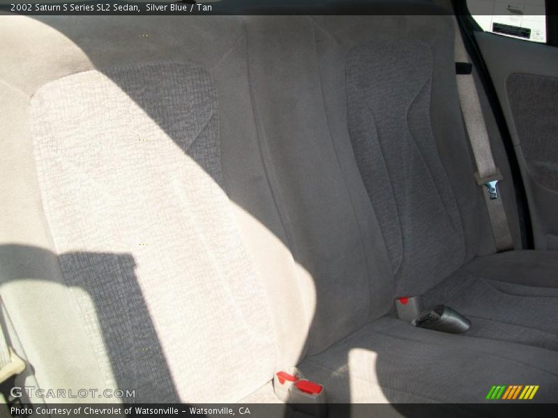 Silver Blue / Tan 2002 Saturn S Series SL2 Sedan