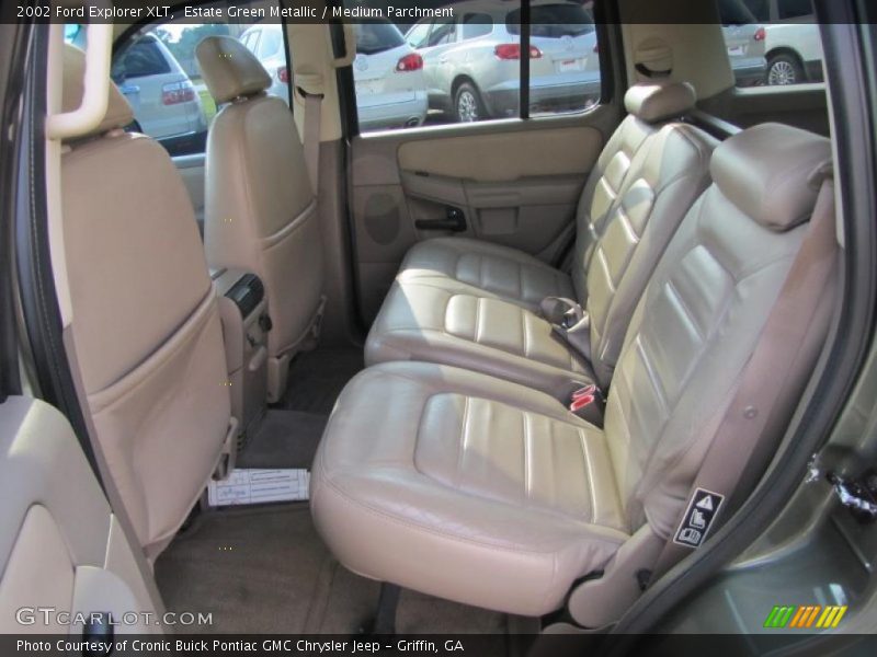 Rear Seat of 2002 Explorer XLT
