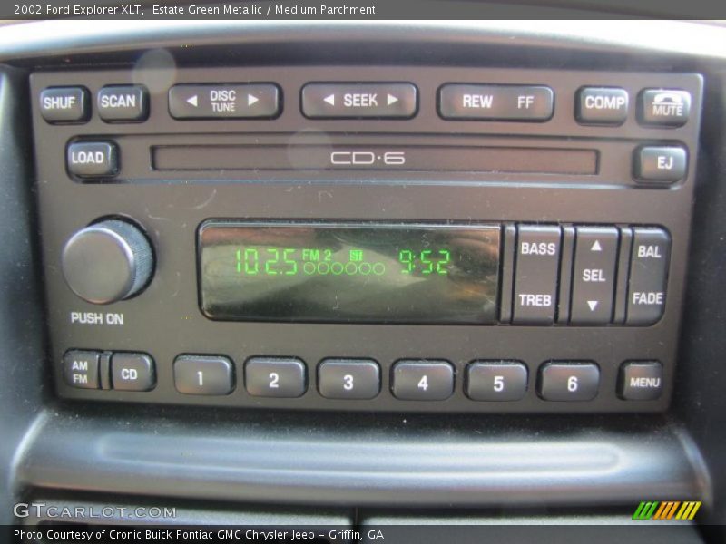 Controls of 2002 Explorer XLT