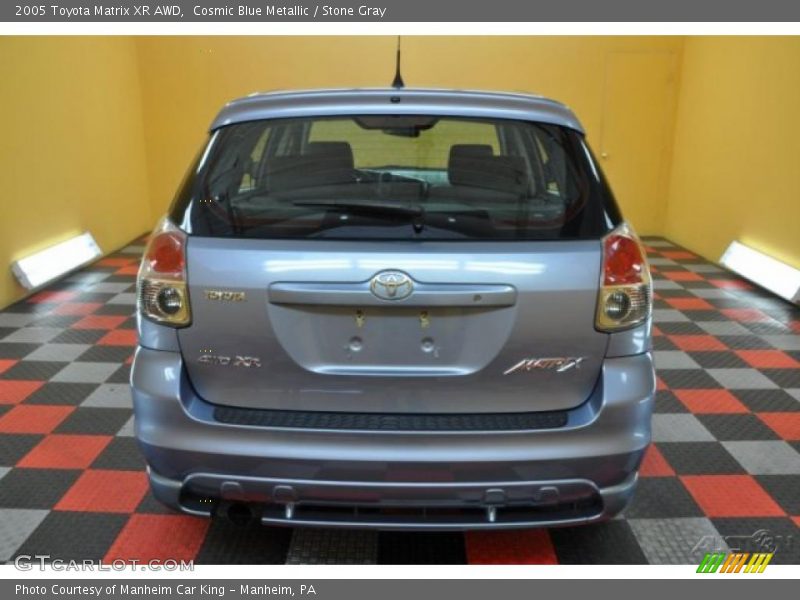 Cosmic Blue Metallic / Stone Gray 2005 Toyota Matrix XR AWD