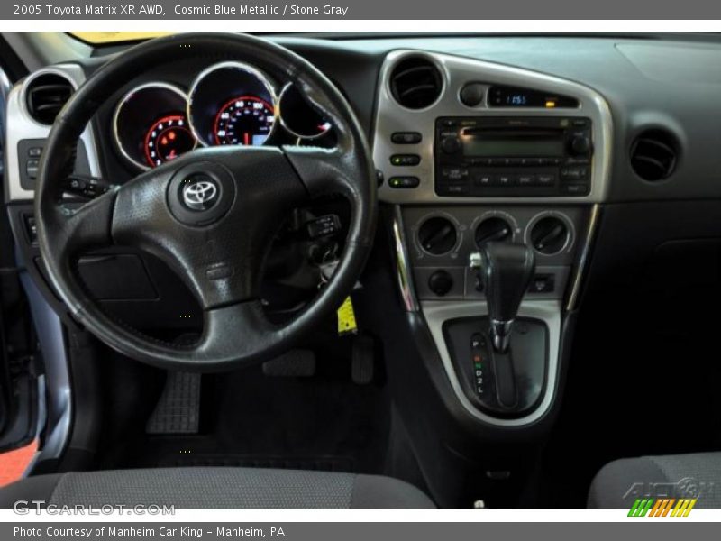 Cosmic Blue Metallic / Stone Gray 2005 Toyota Matrix XR AWD